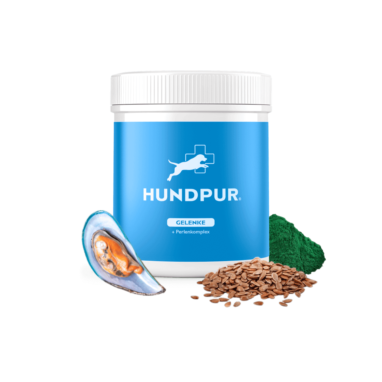 Hundpur® Gelenke mit Grünlippmuschel 20% + Gratis Dino