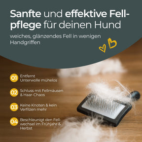 Hundpur® Slicker Bürste Größe L
