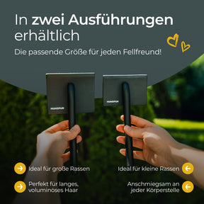 Hundpur® Slicker Bürste Größe L