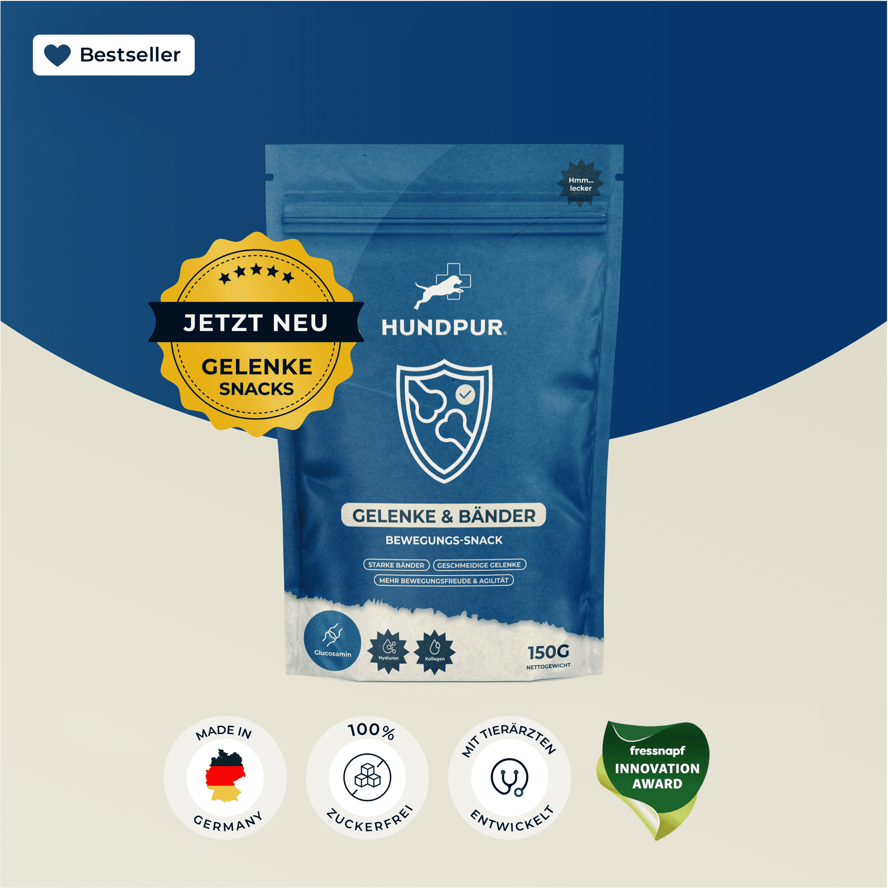 Giunti Hundpur® con complesso di perle