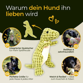 Hundpur® Plüschtier Dino