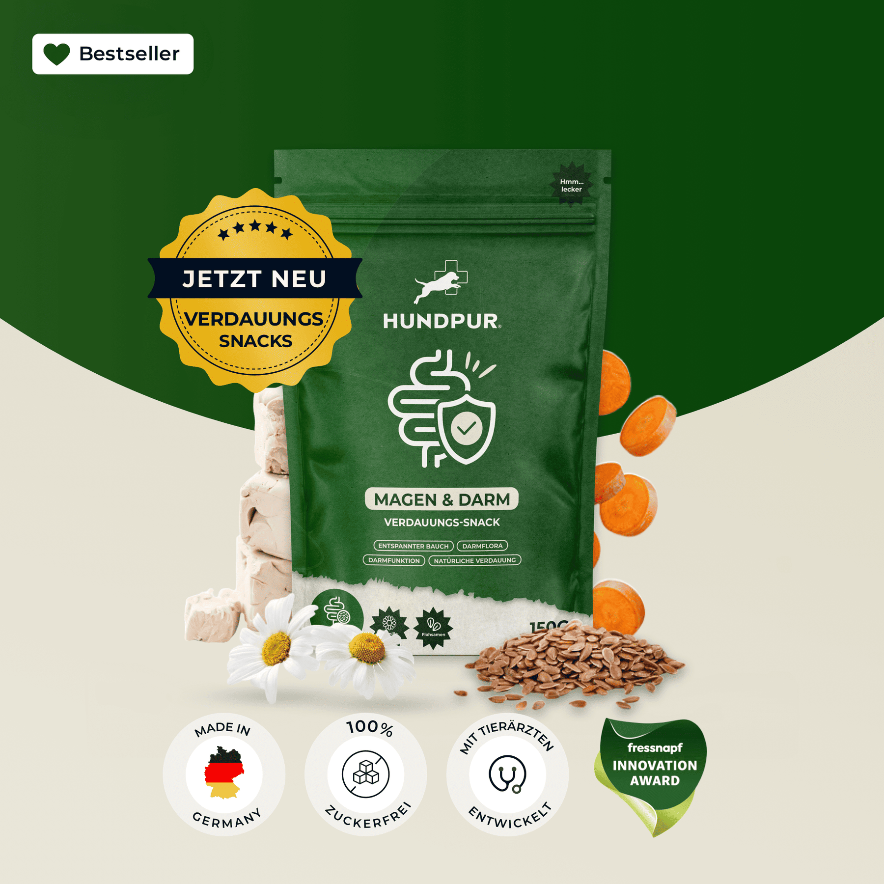 Hundpur® felicità digestiva con lievito complesso