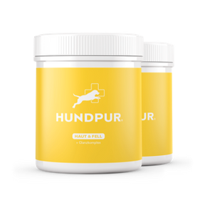 Hundpur® Haut und Fell 20% + Gratis Fellbürste
